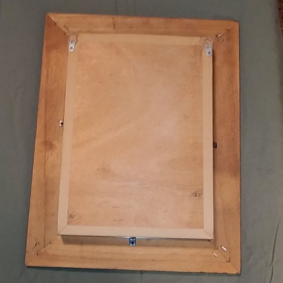 SALE! Wooden Tribal Carved Giraffe Mask Shadowbox Framed Safari Art MUST SEE - Picture 4 of 5